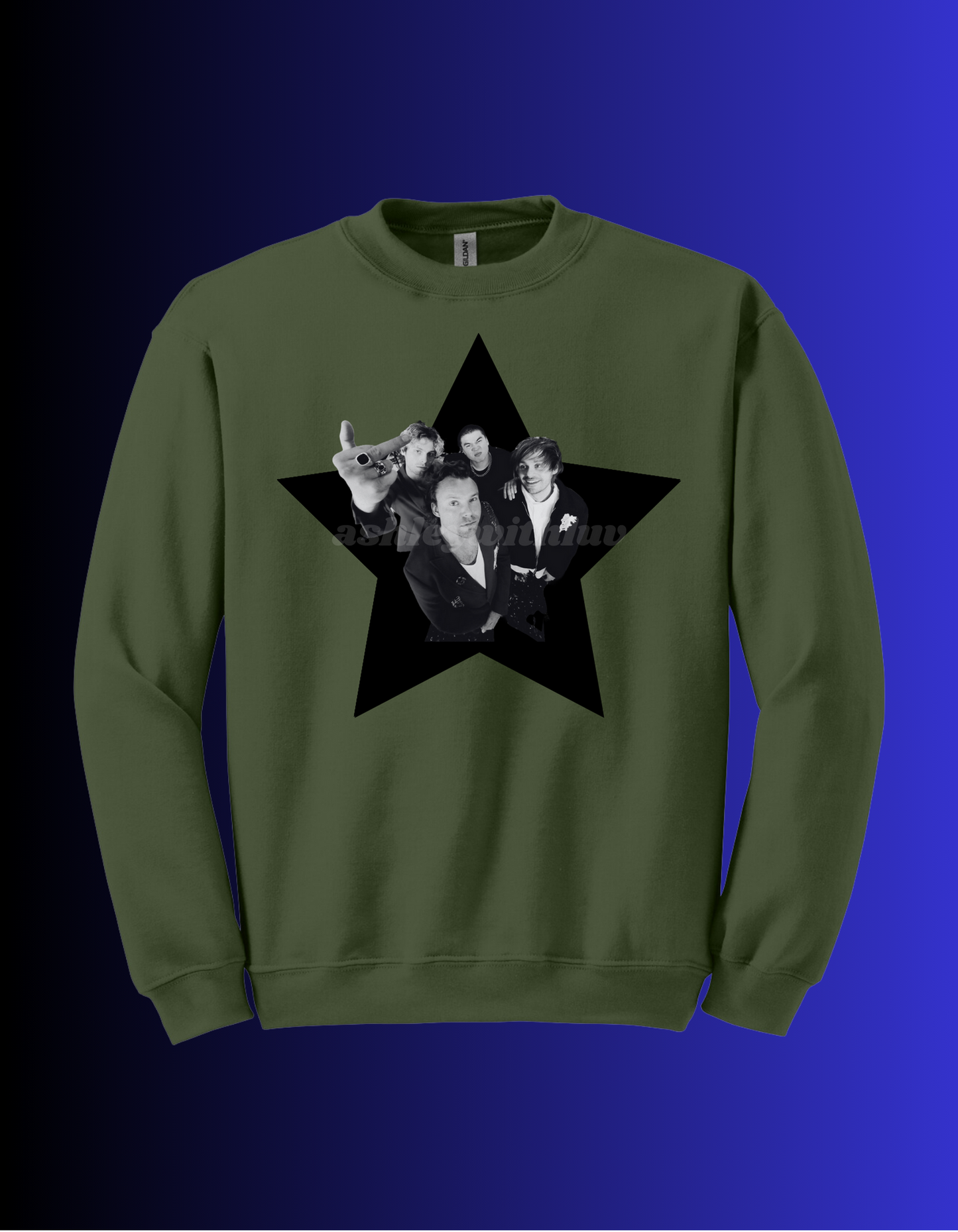 5SOS Star Crewneck