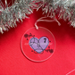 BTS Heart Ornament