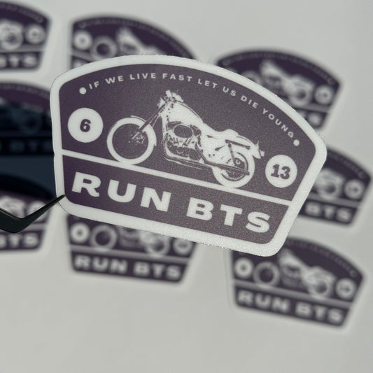 Run BTS Sticker