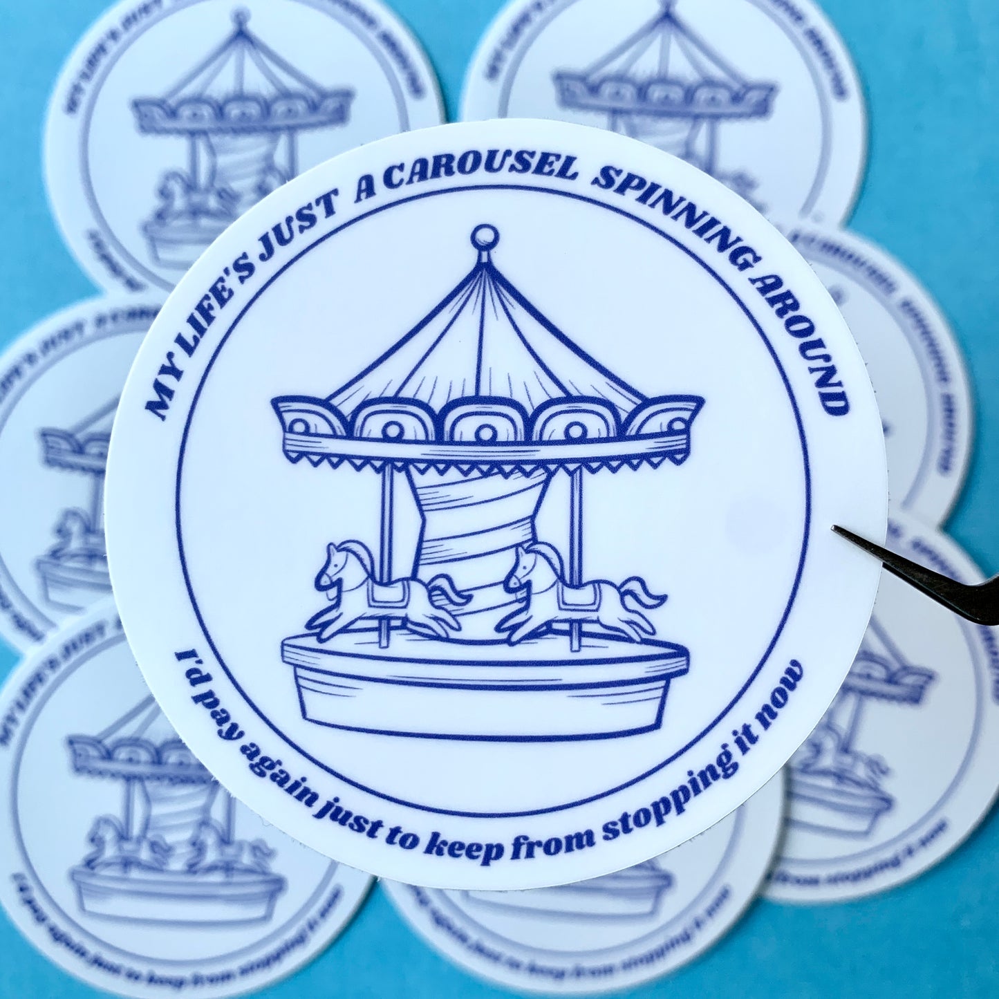 Carousel Sticker